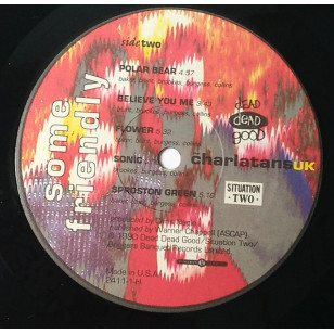 The Charlatans UK - Some Friendly 1990 USA Version Vinyl LP ***READY TO SHIP from Hong Kong***